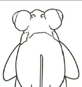 Black Moor with balloon shaped eyes.